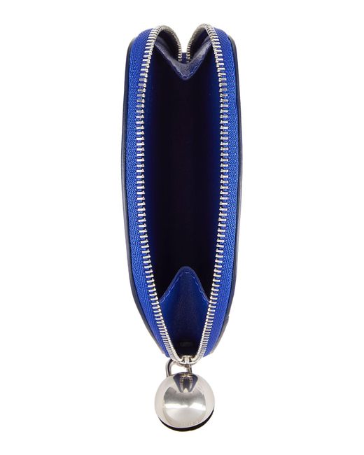 Burberry Blue Coin Purse Lambskin