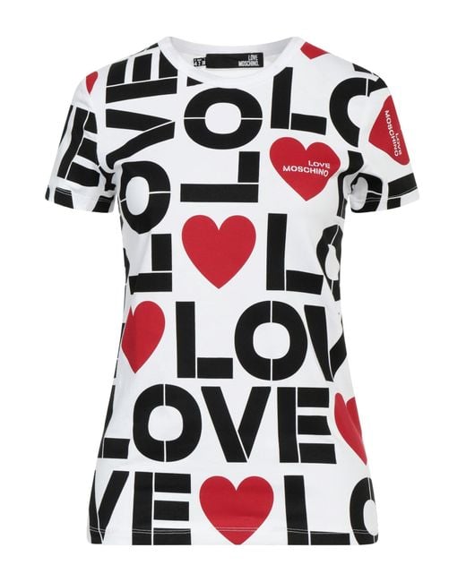 Camiseta Love Moschino de color White