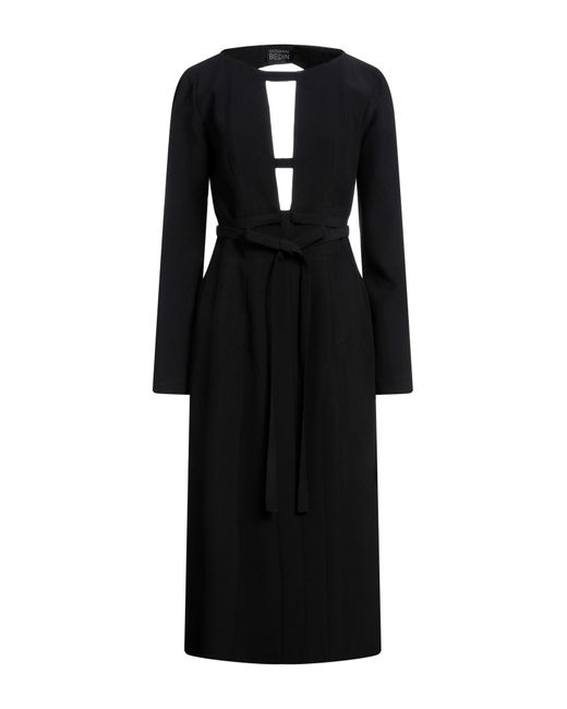 Robe midi Giovanni bedin en coloris Black