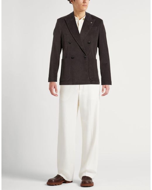 Officina 36 Black Blazer for men