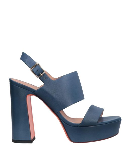 Santoni Blue Sandals