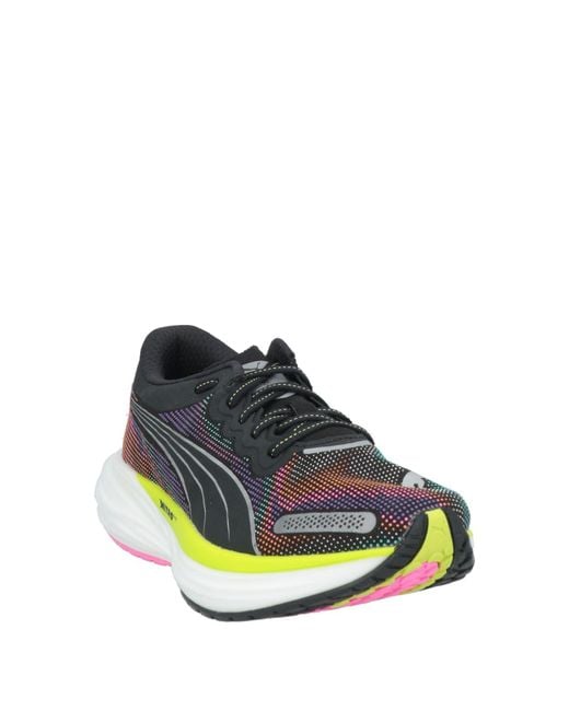 PUMA Blue Sneakers Textile Fibers