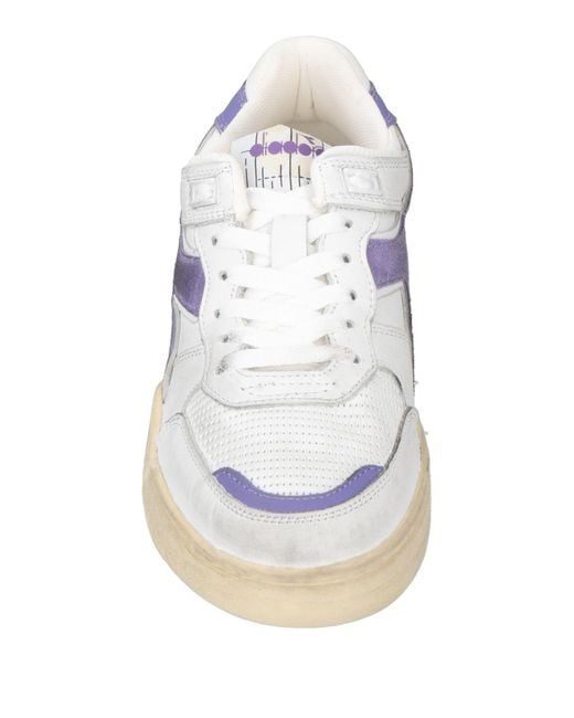 Diadora White Trainers