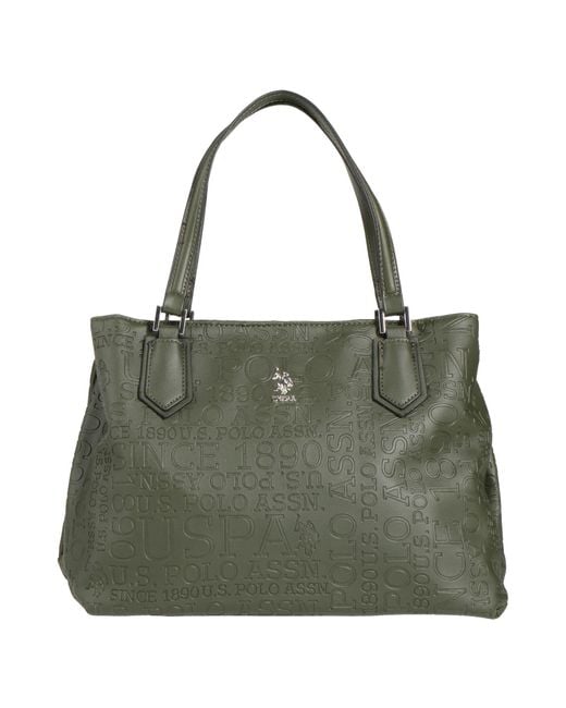 Bolso de mano U.S. POLO ASSN. de color Green