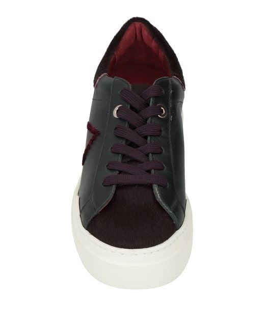 ED PARRISH Black Sneakers Leather