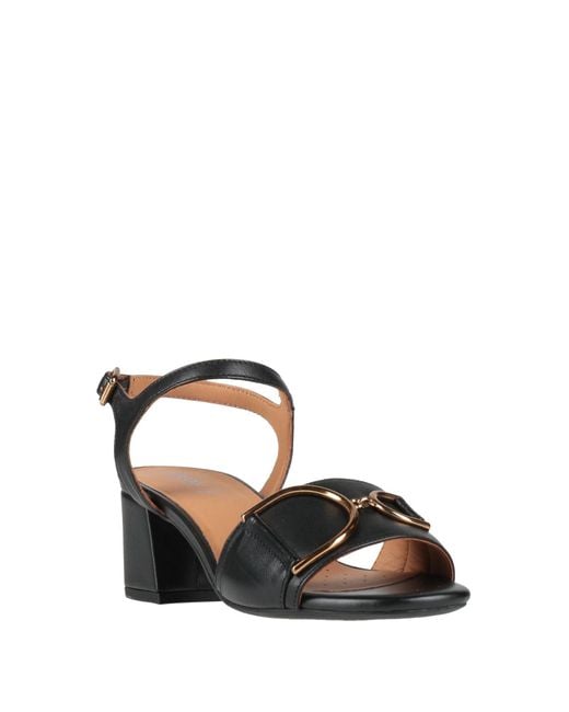 Geox Black Sandals