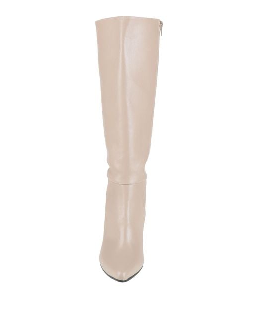 Marella White Boot Leather