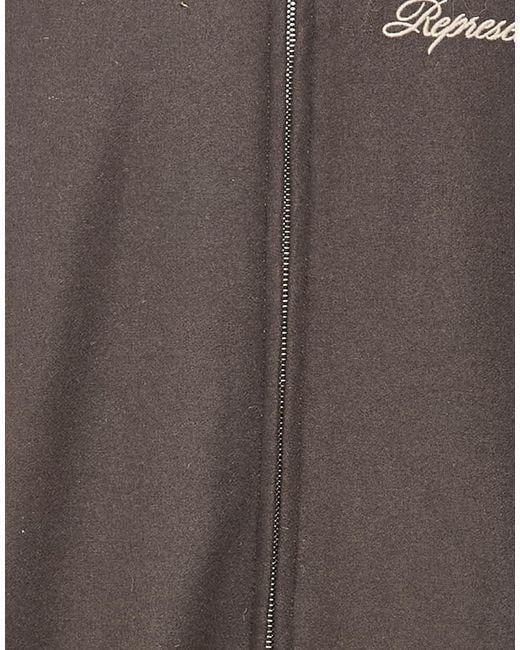 Represent Brown Jacket Wool, Polyamide for men