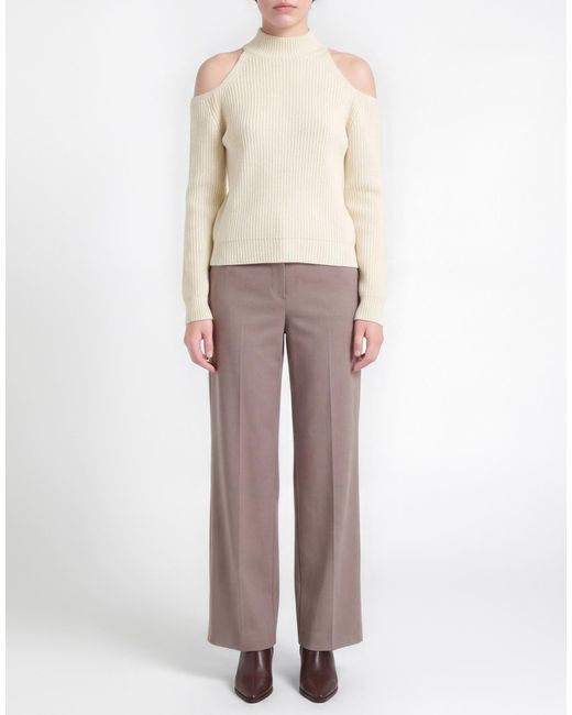 Jucca White Turtleneck Virgin Wool