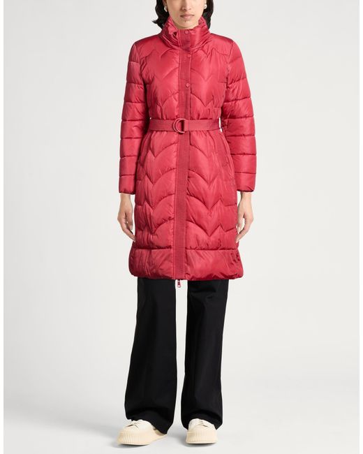 Fracomina Red Puffer Nylon