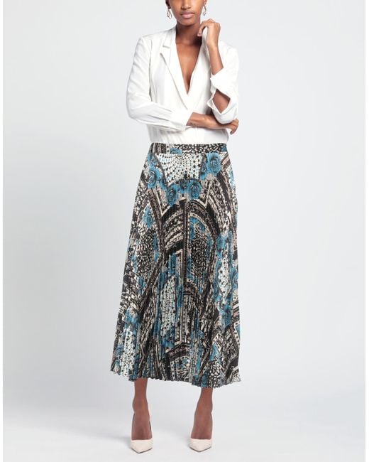 Twinset Blue Maxi Skirt