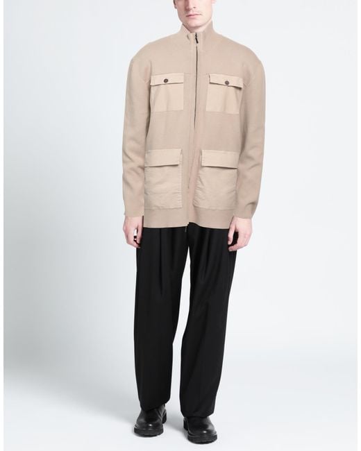 Alpha Studio Natural Cardigan for men