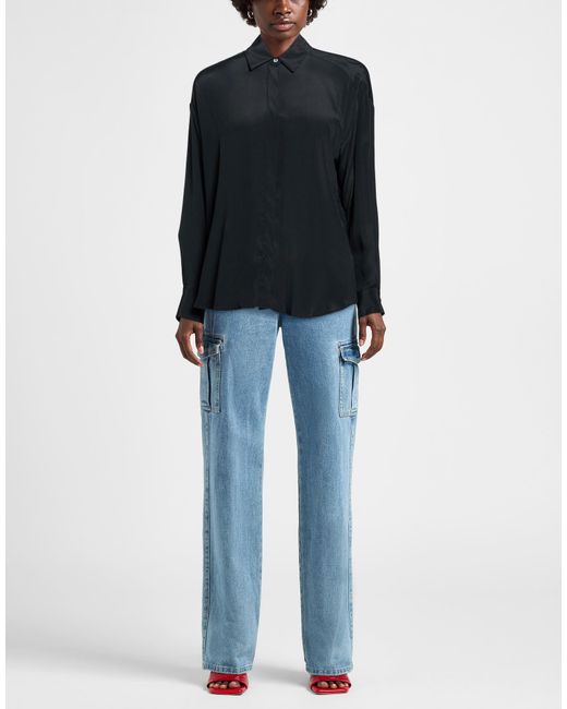 Ottod'Ame Blue Shirt Acetate, Silk