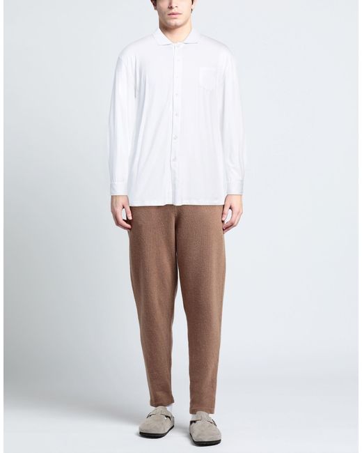 Cashmere Company White Shirt for men