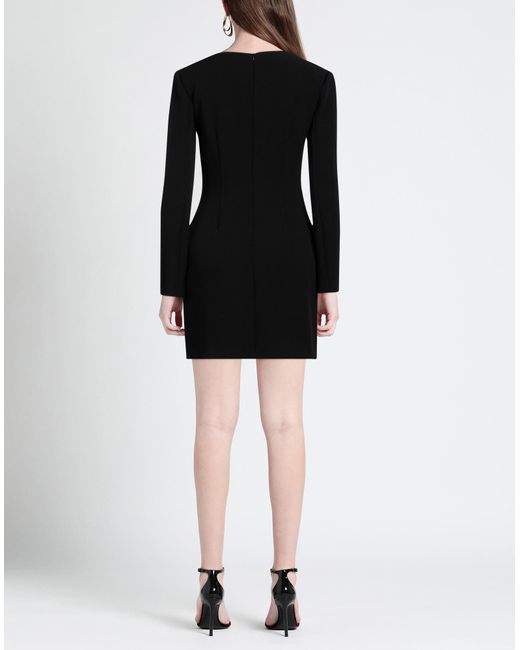 Chiara Ferragni Black Mini-Kleid