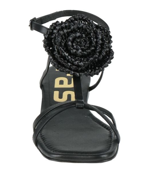 Ras Black Sandals
