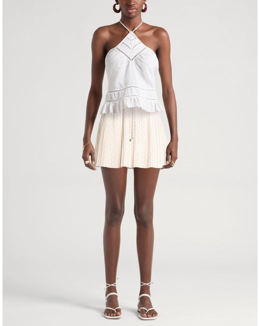 Sandro Natural Mini Skirts