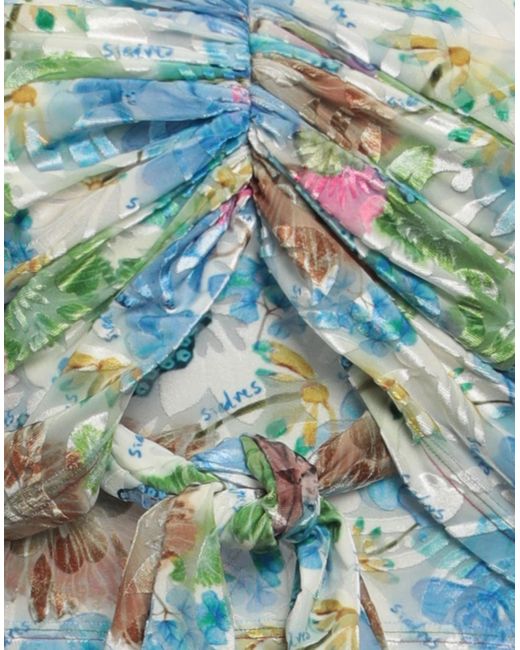 Siedres Blue Top Polyester, Polyamide, Elastane