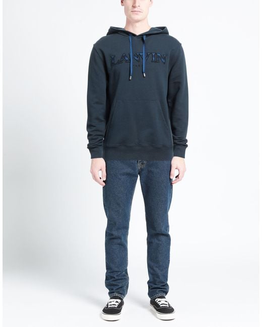 Lanvin Blue Sweatshirt for men