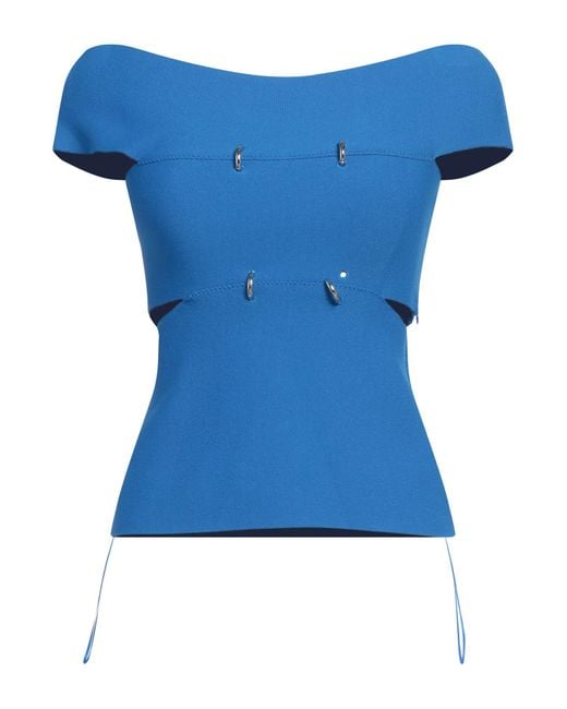 Top McQueen de color Blue