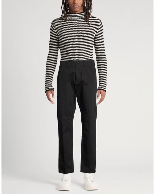 Department 5 Black Trouser for men