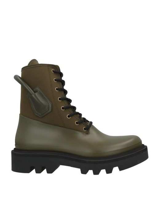 Givenchy Green Ankle Boots for men