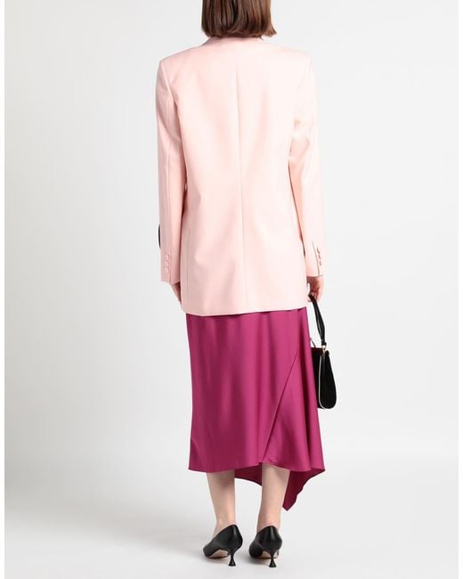 Marni Pink Blazer Virgin Wool, Viscose, Polyester