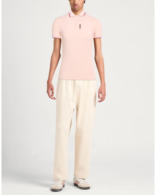 Colmar Pink Blush Polo Shirt Polyamide for men