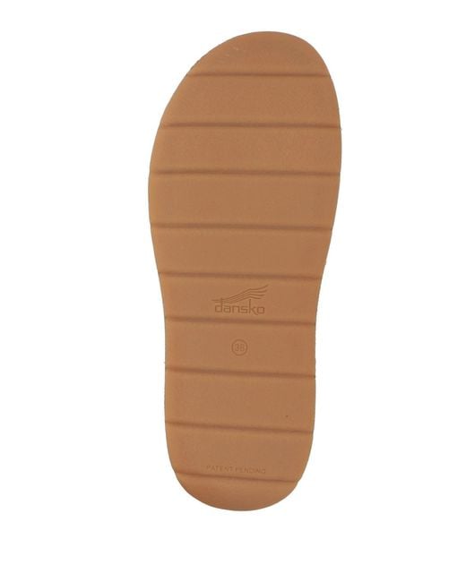 Dansko Green Lime Sandals Leather