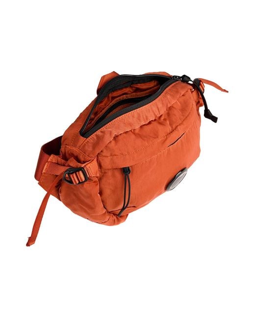 C P Company Orange Belt Bag for men
