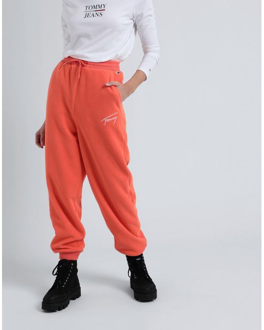 Tommy Hilfiger Red Trouser