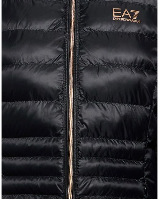 EA7 Black Puffer