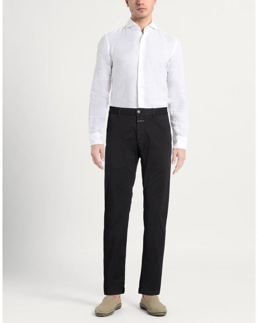 Closed Black Pants Organic Cotton, Elastane for men