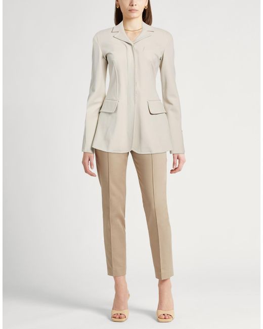 Sportmax Natural Blazers