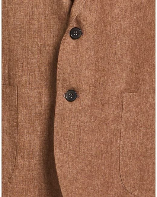 Brian Dales Brown Blazers for men