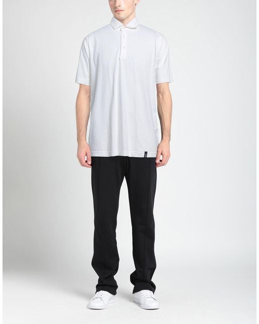 Drumohr White Polo Shirts for men