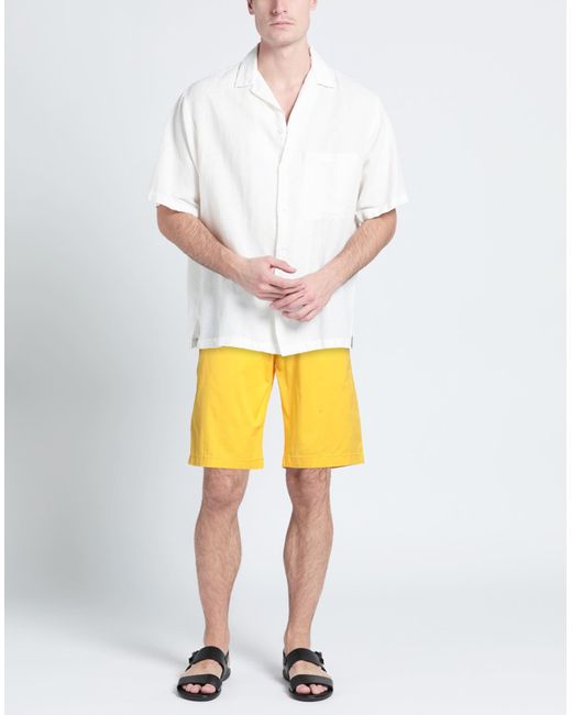 Fynch-Hatton Yellow Shorts & Bermuda Shorts for men