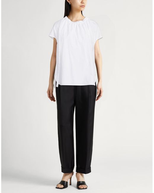 Max Mara White Top Cotton