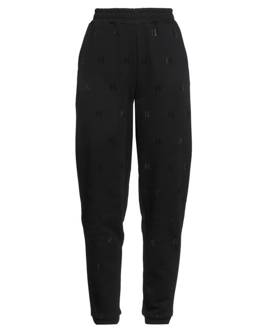 Karl Lagerfeld Black Pants Organic Cotton, Recycled Polyester