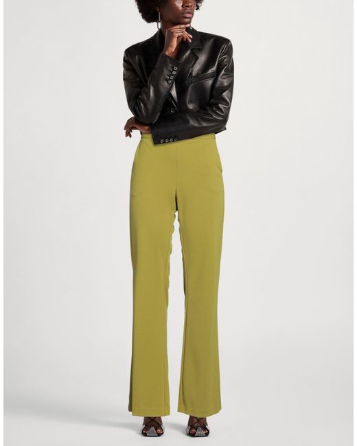 Imperial Green Military Pants Polyester, Elastane