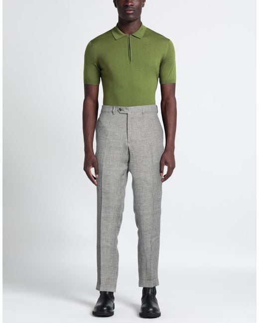 Barba Napoli Gray Trouser for men