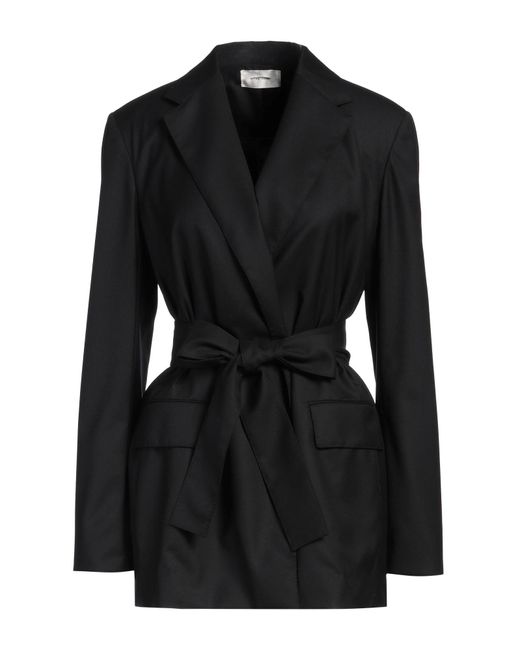 The Row Black Blazer Wool