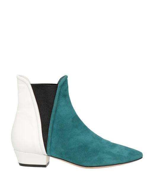 Rodo Green Ankle Boots