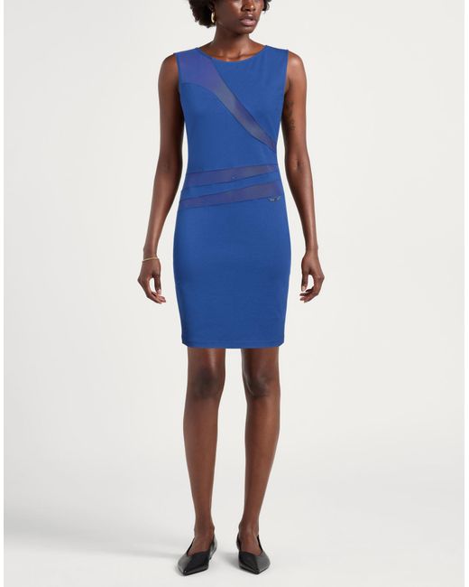 Gaelle Paris Blue Mini-Kleid