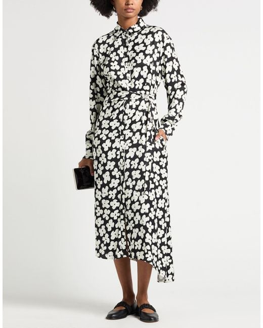MSGM White Maxi Dress Viscose