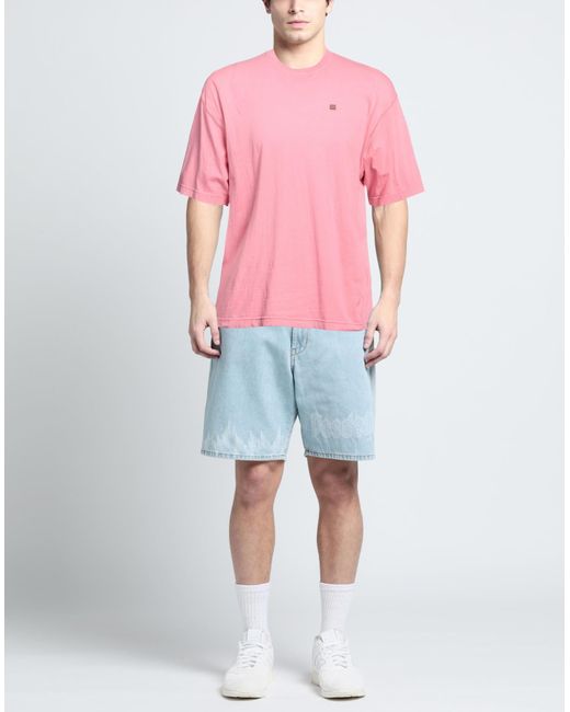 Acne Pink T-shirt for men