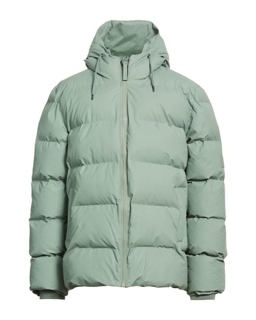 Rains Green Puffer for men