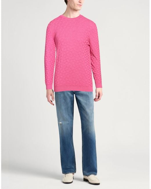 Giorgio Armani Pullover in Pink für Herren