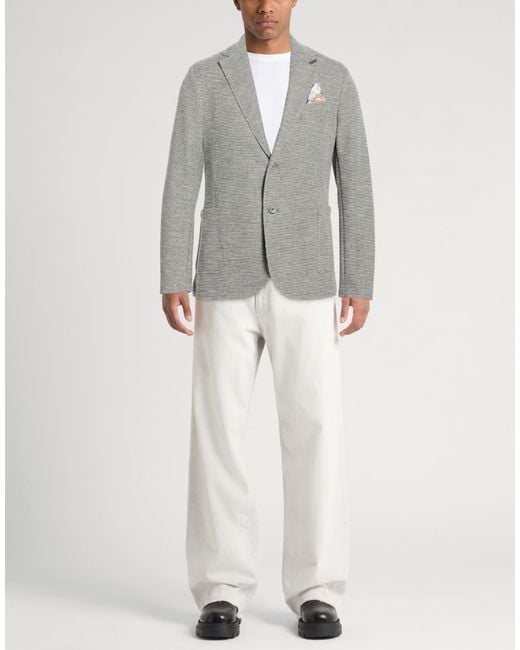 Bob Gray Blazer Polyester, Cotton for men