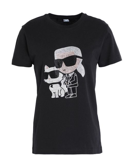 Karl Lagerfeld Black T-shirt